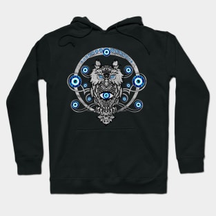 Owl Evil Eye Ornament Hoodie